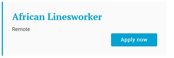 african linesworker